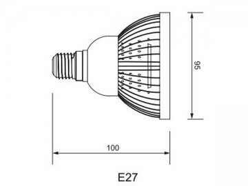 Spot à LED E27 PAR30