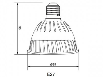 Spot à LED E27 PAR30