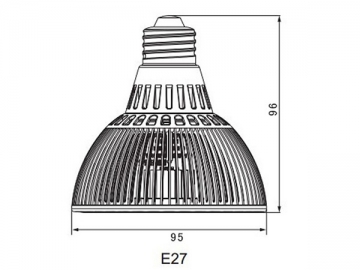 Spot à LED E27 PAR30