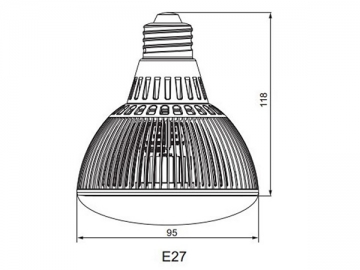 Spot à LED E27 PAR30