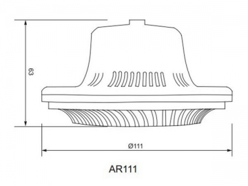 Spot à LED AR111