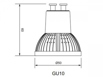 Spot à LED GU10