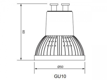 Spot à LED GU10