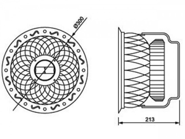 Luminaire à LED intégré pour tunnel