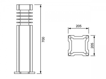 Luminaire extérieur