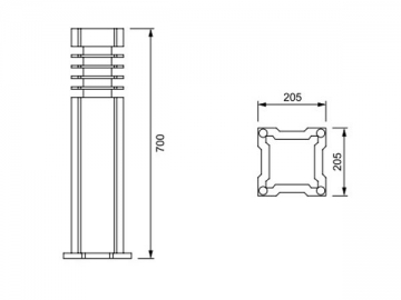 Luminaire extérieur