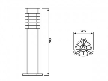 Luminaire extérieur