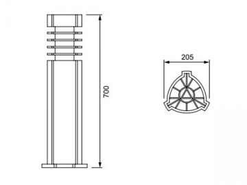 Luminaire extérieur