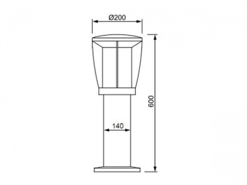 Luminaire extérieur