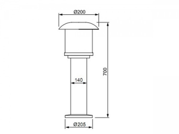 Luminaire extérieur