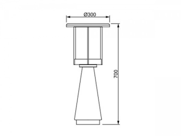 Luminaire extérieur