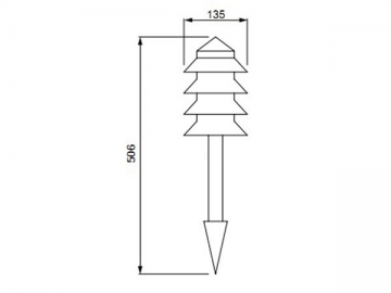 Luminaire de pelouse