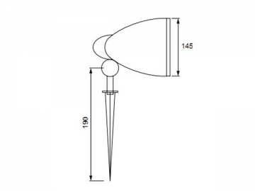 Luminaire de pelouse