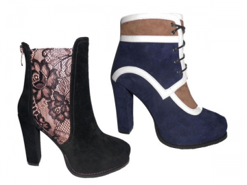 Chaussures à talon épais