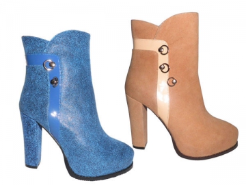 Chaussures à talon épais