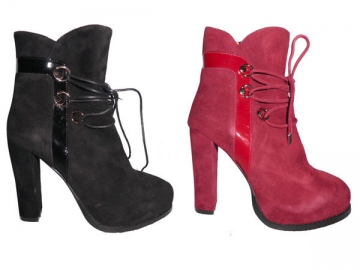 Chaussures à talon épais
