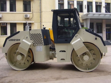 Compacteur vibrant tandem <small>(Rouleau compresseur 12000kg, 10000kg modèle LDD212H/ LDD210H)</small>