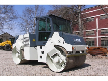 Compacteur vibrant tandem <small>(Rouleau compresseur 12000kg, 10000kg modèle LDD212H/ LDD210H)</small>