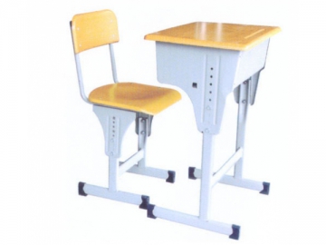 Bureau et chaise pour étudiant