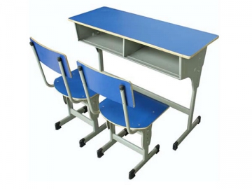 Bureau et chaise pour étudiant