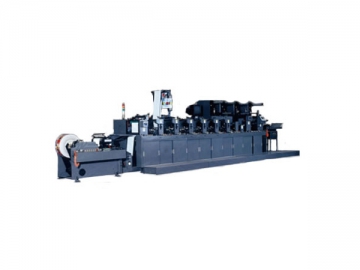 Machine d'impression flexographique<small>(petit format)</small>