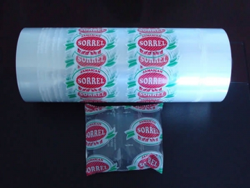 Film imprimé (pour sachets d’eau potable)