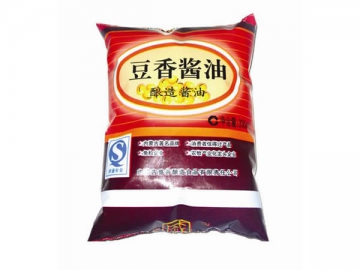 Film imprimé (pour sachets de sauce de soja)