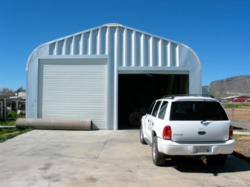 Garage métallique