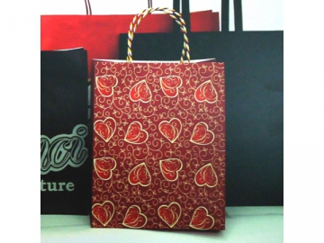 Colleuse de poignée pour sac en papier ZB100J