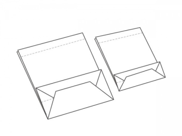 Colleuse pour fond de sac en papier ZB80B