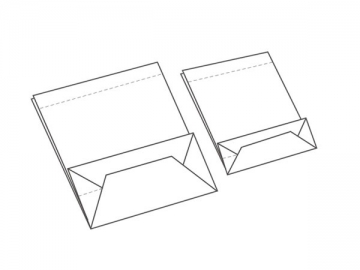 Colleuse pour fond de sac en papier ZB60B