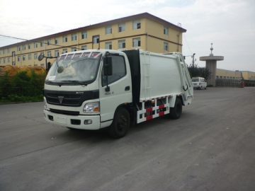 Camion à ordures avec compacteur de déchets 6 m³