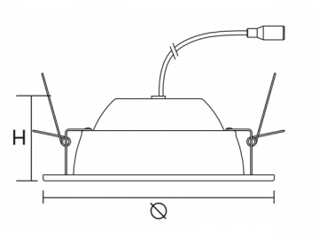 Downlight LED  15W