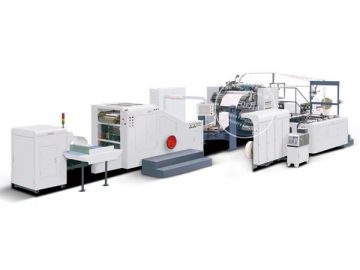 Machine de fabrication de sacs en papier<small>(sacs de courses en papier)</small>