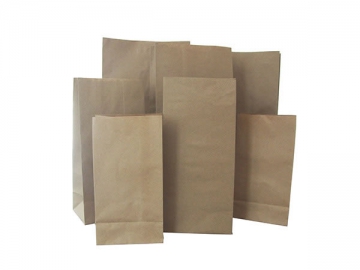 Machine de fabrication de sacs en papier <small>(sacs en papier à fond carré, moyenne ou grande taille)</small>
