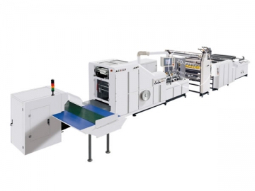 Machine de fabrication de sacs en papier<small>(sacs en papier avec poignée renforcée)</small>