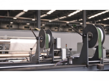 Machine de fabrication de sacs en papier<small>(sacs en papier avec poignée renforcée)</small>