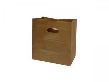 Machine de fabrication de sacs en papier<small>(sacs en papier avec poignée renforcée)</small>