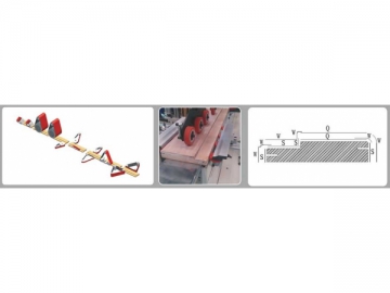 Ligne de ponçage MM-S4W6-2Q (pour les cadres de portes)