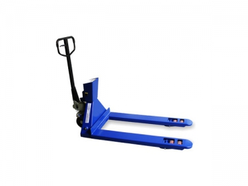<strong>Transpalette peseur</strong> <small>(Transpalette de pesage)</small>