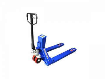 <strong>Transpalette peseur</strong> <small>(Transpalette de pesage)</small>