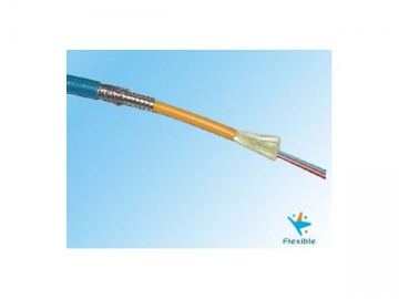 Câble à fibre optique <small>(gainé pour exploitation minière)</small>