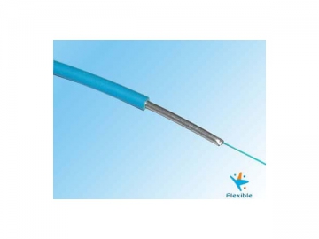 Câble à fibre optique <small>(gainé à tube sans soudure)</small>
