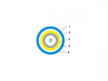 Cordon de raccordement <small>(à fibre optique blindée mono-conducteur)</small>