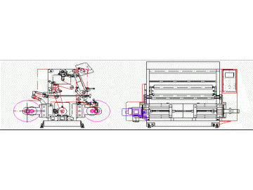 Machine d’impression hélio à grande vitesse DNAY800B/1100B