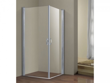 Cabine de douche<small> (avec charnières en bout)</small>