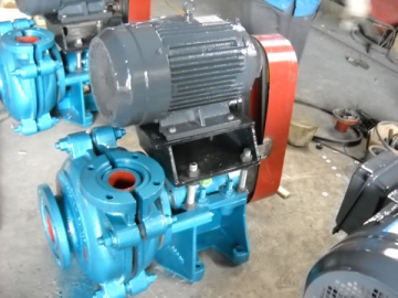Pompe pour liquides chargés <small>(Pompe centrifuge pour le transport de la boue à faible et forte charge)</small>