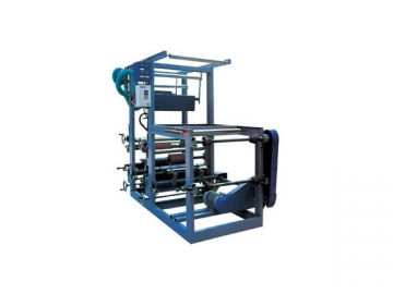Machine d'impression flexographique 2 couleurs