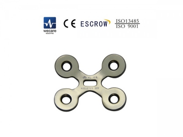 Plaque osseuse de compression pelvis