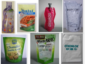 Sachets d’emballage en plastique